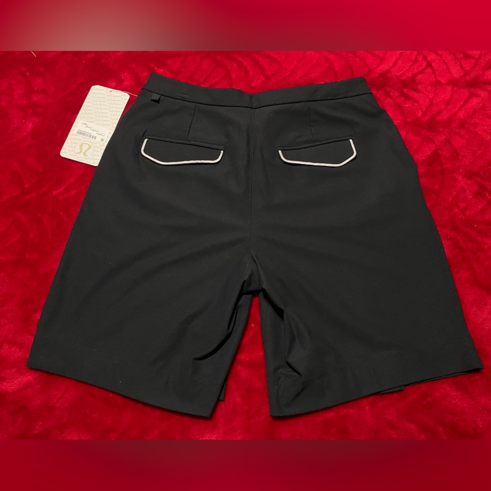 NWT Lululemon Size 6 Black Dress shorts Cute & Flattering Measurements in pics 🍋 - Picture 5 of 17